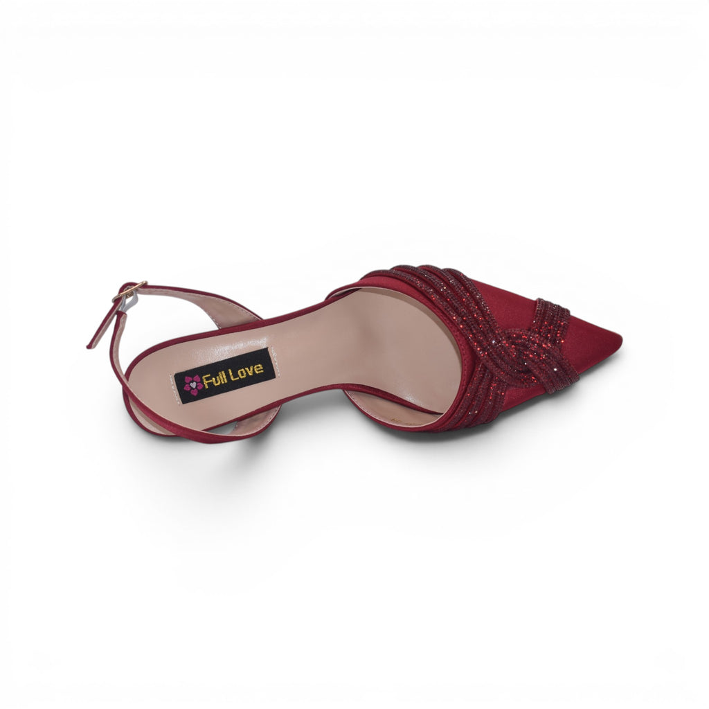 Sophia Pointed Slingback Heels