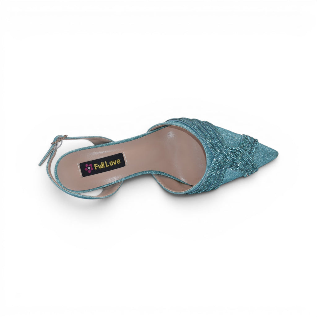 Sophia Pointed Slingback Heels