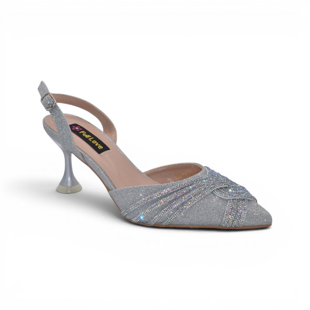 Sophia Pointed Slingback Heels