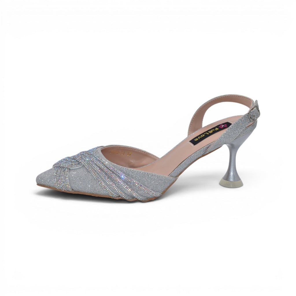 Sophia Pointed Slingback Heels