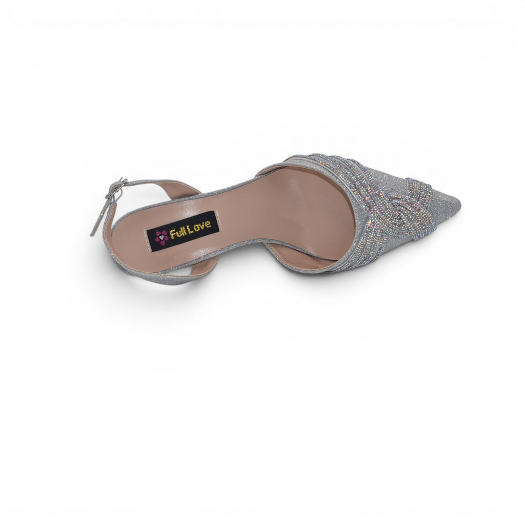 Sophia Pointed Slingback Heels