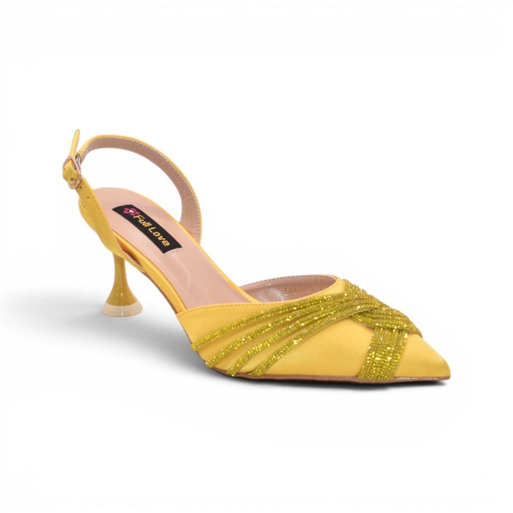 Sophia Pointed Slingback Heels