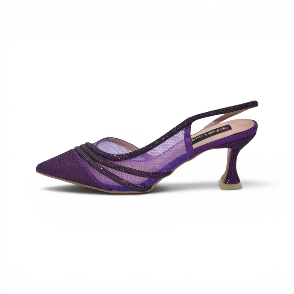 KALE Crystal Heels