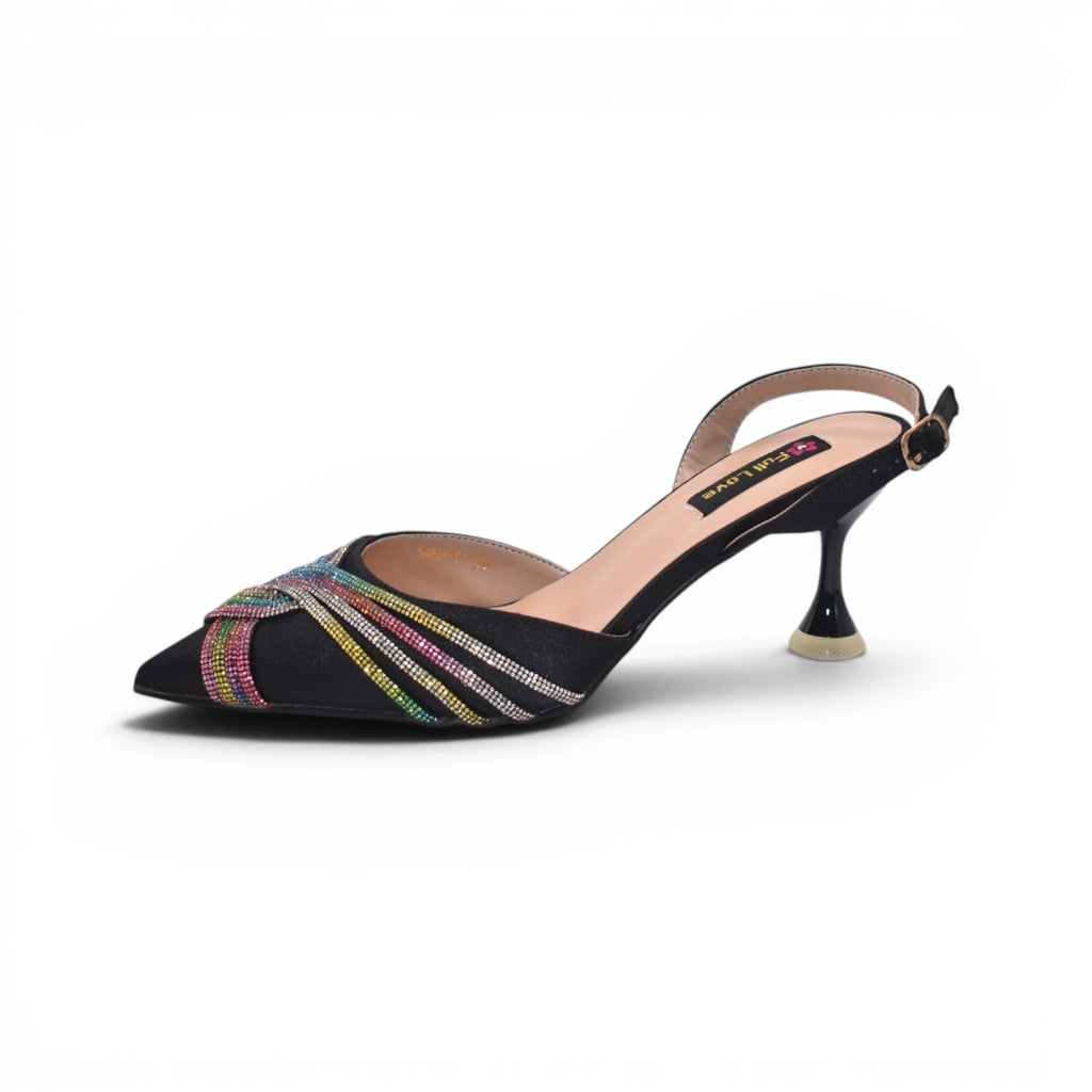 Sophia Pointed Slingback Heels