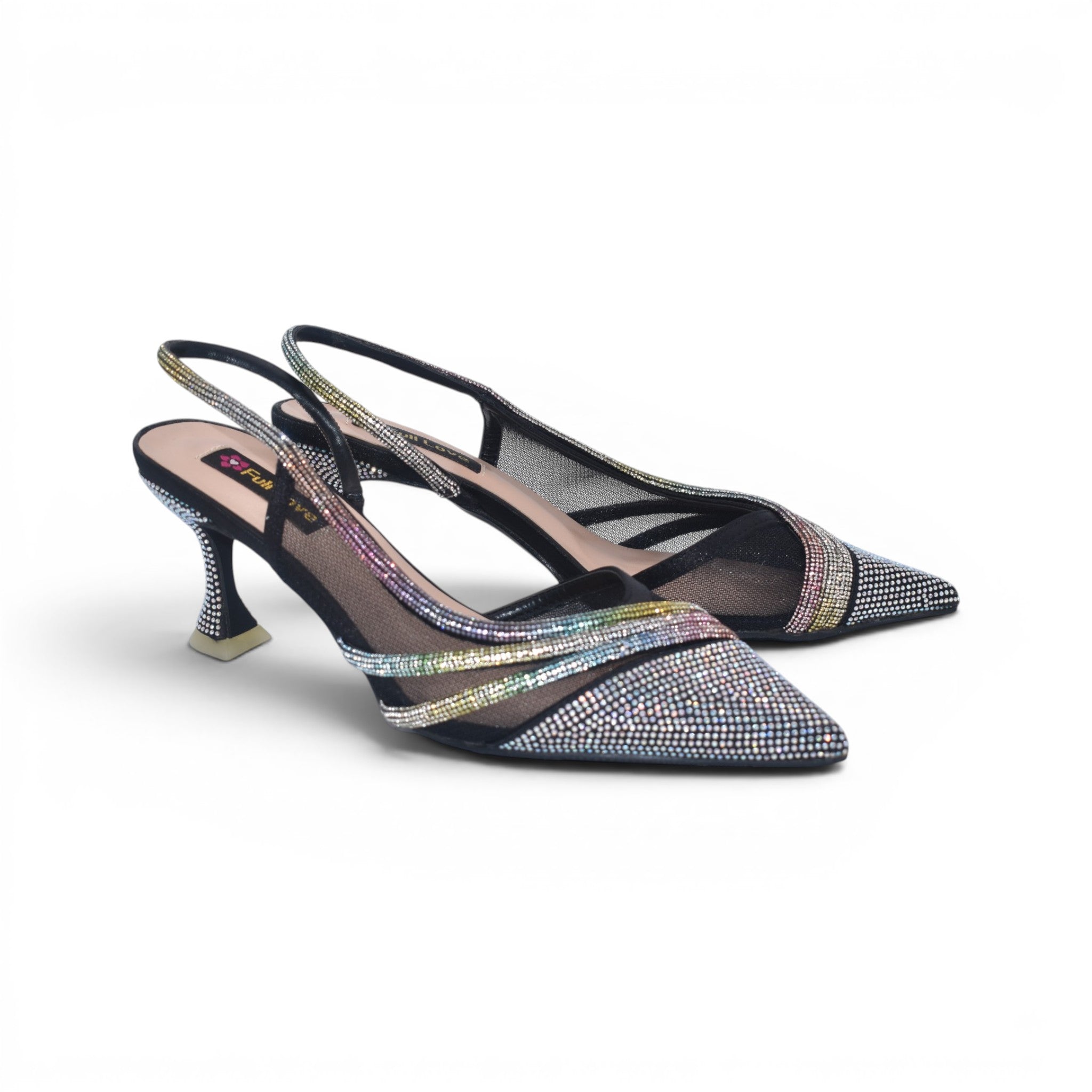 KALE Crystal Heels