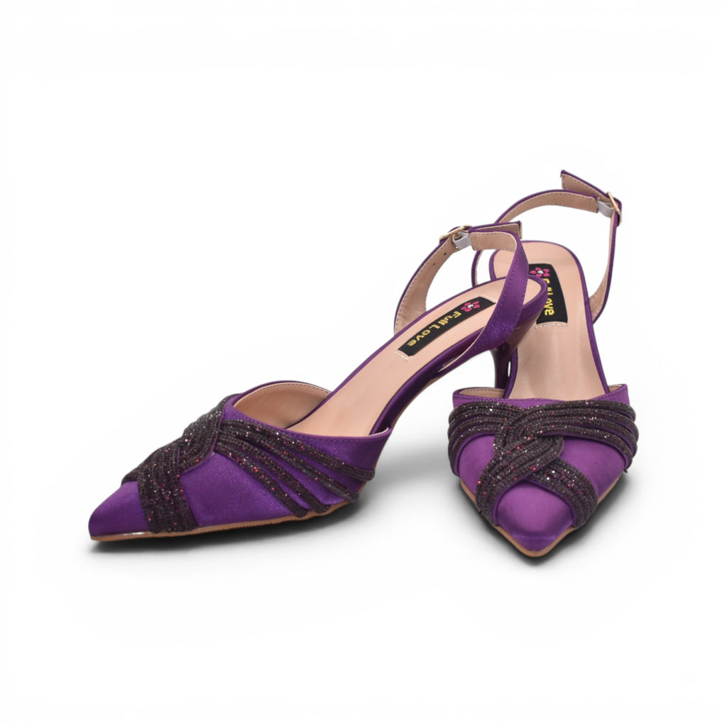 Sophia Pointed Slingback Heels