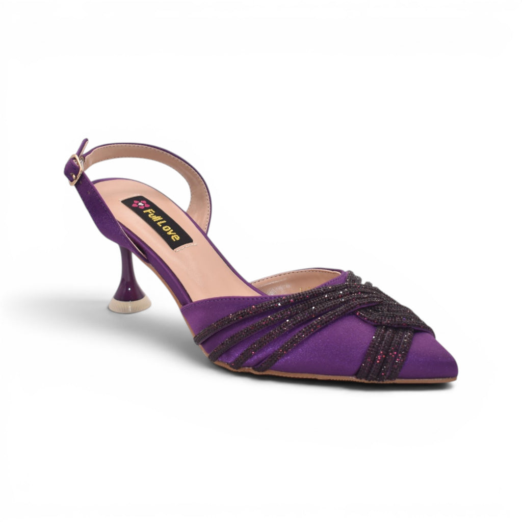 Sophia Pointed Slingback Heels
