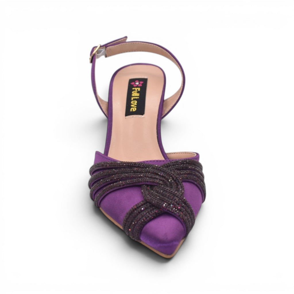 Sophia Pointed Slingback Heels