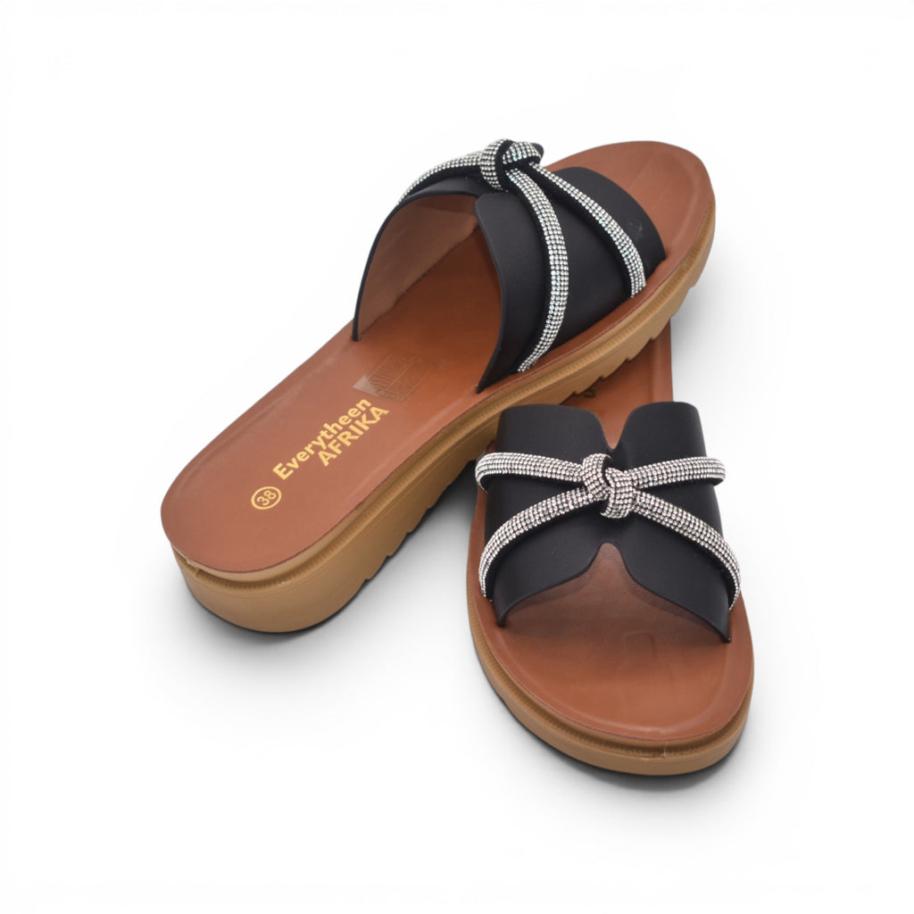 Luna Knot Slide Sandals